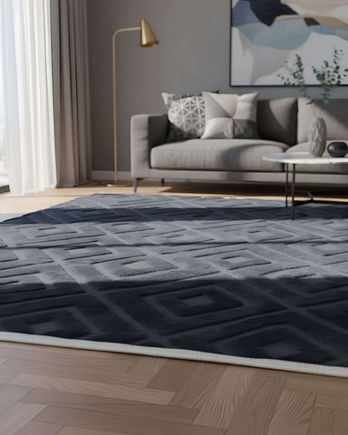 ALFOMBRA JACQUARD MODERNA Y ELEGANTE 240X200 - 4