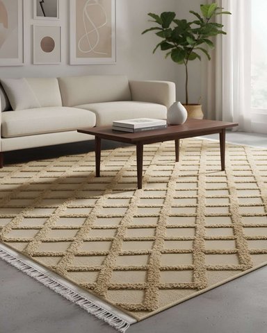ALFOMBRA JACQUARD MODERNA Y ELEGANTE 180X200 - 4