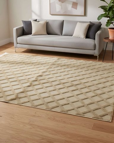 ALFOMBRA JACQUARD MODERNA Y ELEGANTE 180X200 - 5