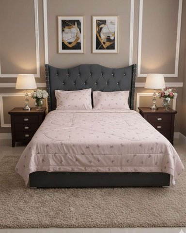 CUBRECAMA NORDICO 2 PLAZAS + 2 FUNDAS DE ALMOHADA - 2