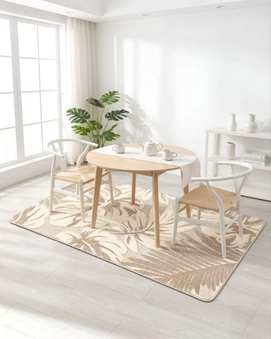 ALFOMBRA DE INTERIOR ESTILO NORDICO MINIMALISTA - 2