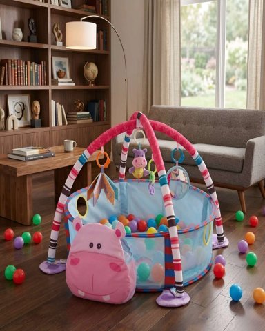 CENTRO DE JUEGOS PARA BEBE  GIMNASIO DE ESTIMULACION Y PISCINA DE PELOTAS 01 - 3