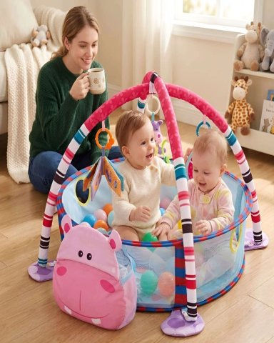 CENTRO DE JUEGOS PARA BEBE  GIMNASIO DE ESTIMULACION Y PISCINA DE PELOTAS 01 - 5