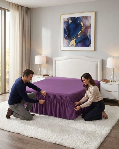 FALDON PARA CAMA DE 2 PLAZAS - 4