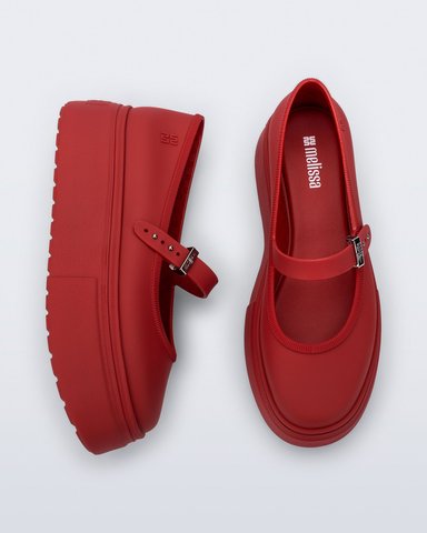 BALLERINA MELISSA SOFT BALLERINA PLATFORM ROJO - 2