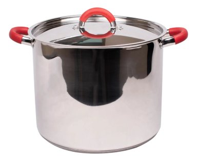 OLLA ACERO INOXIDABLE 34CM 22.6L CON TAPA LINEA NIZZA DORAL - 1
