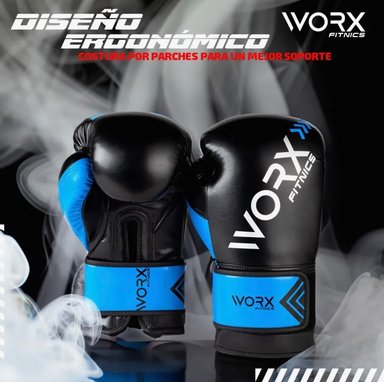 GUANTES DE BOXEO PROFESIONAL DE ALTA CALIDAD  NEGRO - 3