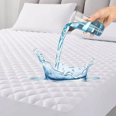 CUBRECOLCHON IMPERMEABLE PREMIUM 2 PLAZAS - 1