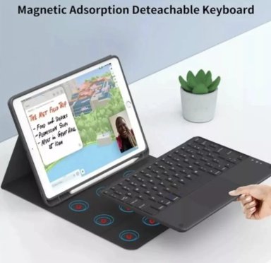 FUNDA PARA SAMSUNG GALAXY TAB S9 FE 10.9 + TECLADO ESPAÑOL - 2