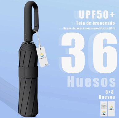 PARAGUAS PLEGABLE AUTOMATICO - 3
