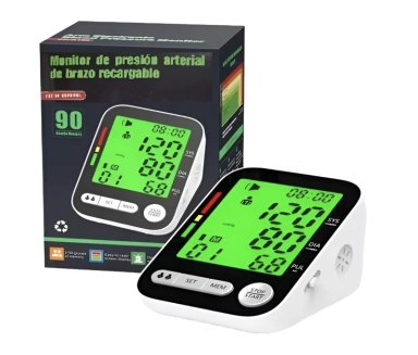 TOMA PRESION DIGITAL BRAZO RECARGABLE - 1
