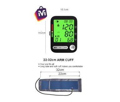 TOMA PRESION DIGITAL BRAZO RECARGABLE - 3