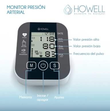 TENSIOMETRO TOMA PRESION DIGITAL USB - 3