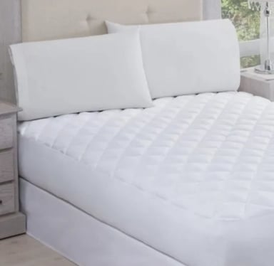 CUBRECOLCHON IMPERMEABLE 2 PLAZAS + 2 FUNDAS IMPERMEABLES - 1