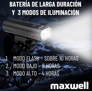 LUZ BICICLETA SET DELANTERA - 3