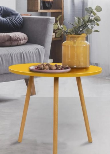 MESA CENTRO MINIMALISTA MADERA - 2