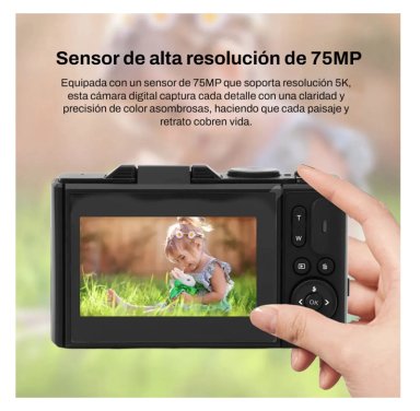 CAMARA 5K DIGITAL FOTOGRAFICA 75MP - 7