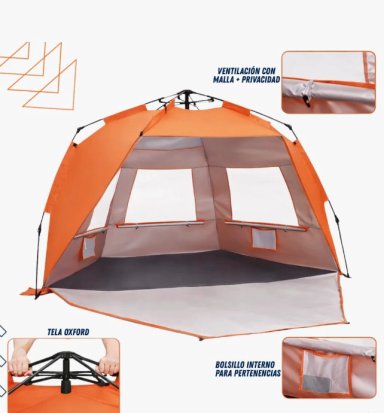 CARPA AUTOMATICA UV50+ 3-4 PERSONAS - 3