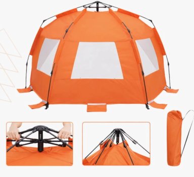 CARPA AUTOMATICA UV50+ 3-4 PERSONAS - 5