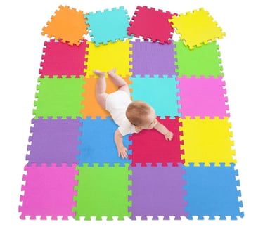 PACK 12  ALFOMBRA GOMA EVA ANTIGOLPE 60X60 - 2