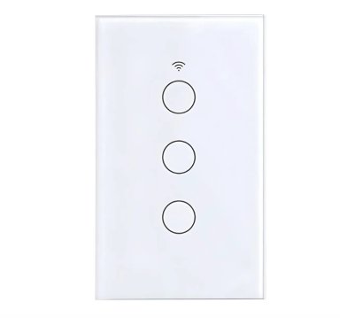 INTERRUPTOR INTELIGENTE WIFI ALEXA 3 CANALES - 1