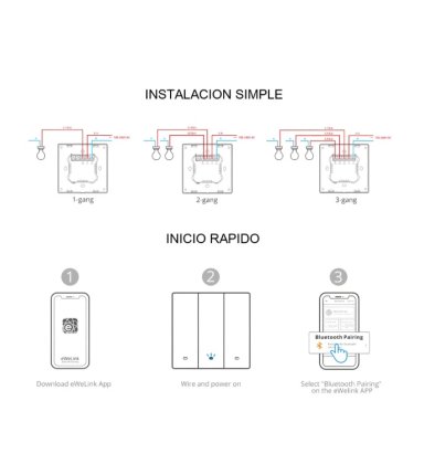 INTERRUPTOR WIFI DE PARED - 2