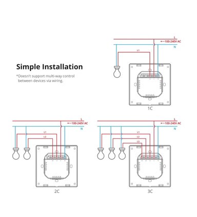 INTERRUPTOR WIFI DE PARED - 5