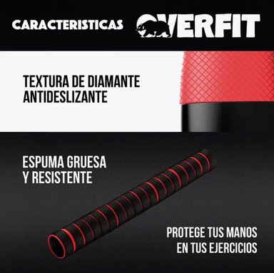 SET MANCUERNAS Y BARRA UNIBLES 20KG - 5