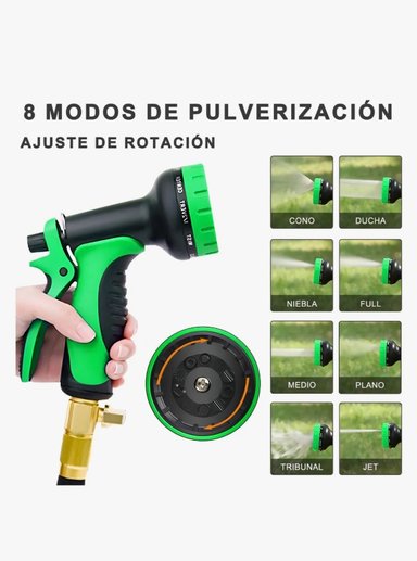 MANGUERA DE JARDIN EXPANDIBLE 30 METROS - 3
