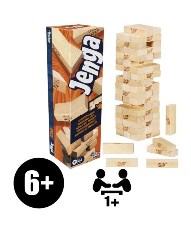 JUEGO DE MESA HASBRO GAMES JENGA - 4