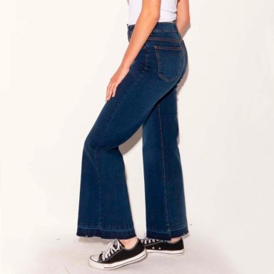 JEANS WIDE LEG LUCIA MOMCHIC AZUL - 4
