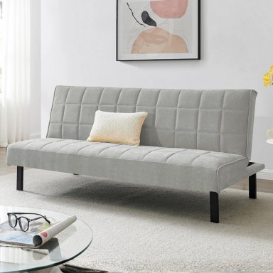 FUTON SKY XT 3 CUERPOS 185X93X83CM TAMAÑO TAMANO UNICO GRIS - 3