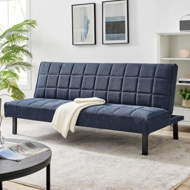 FUTON SKY XT 3 CUERPOS 185X93X83CM TAMAÑO TAMANO UNICO AZUL - 4