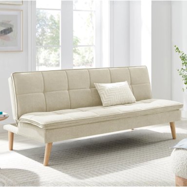 FUTON SKY Q11 3 CUERPOS 182X88X80CM TAMAÑO TAMANO UNICO BEIGE - 1