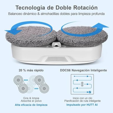 HUTT DDC56 ROBOT LIMPIA VIDRIOS SISTEMA DE PULVERIZACION BIDIRECCIONAL - 5