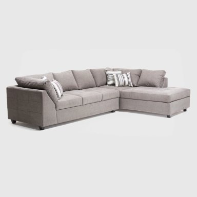 SECCIONAL DERECHO DIVANO SALAH TELA BEIGE - 5