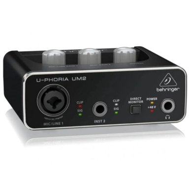 INTERFAZ DE AUDIO USB BEHRINGER UM 2 - 3