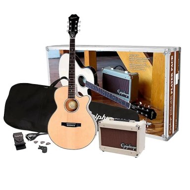 PACK GUITARRA ELECTROACUSTICA EPIPHONE EEP 4NACH1-EU - 2