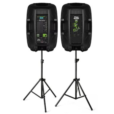 COMBO DE PARLANTES ACTIVO + PASIVO PROBASS POWERSTAGE 215 - 2