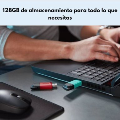 PENDRIVE KINGSTON USB 3.2 128GB EXODIA M COLOR ROJO - 2