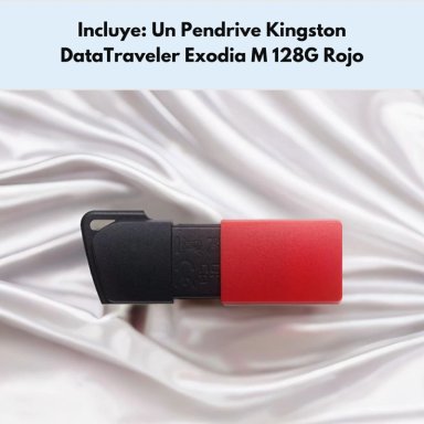 PENDRIVE KINGSTON USB 3.2 128GB EXODIA M COLOR ROJO - 8