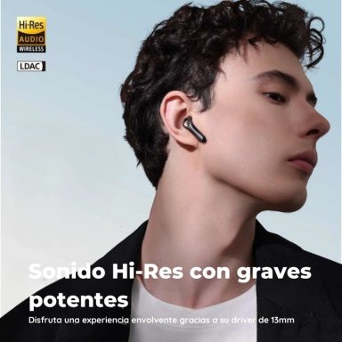 AUDIFONOS BLUETOOTH HI RES ANC ENC IPX5 SOUNDPEATS AIR5 LITE - 3