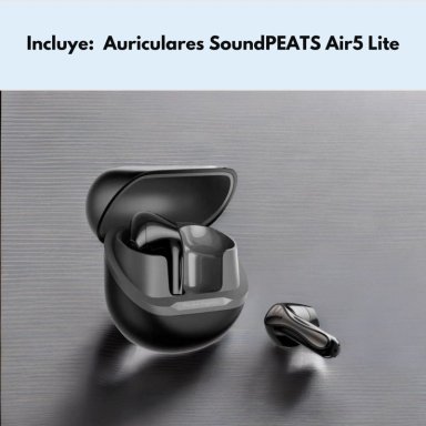 AUDIFONOS BLUETOOTH HI RES ANC ENC IPX5 SOUNDPEATS AIR5 LITE - 9