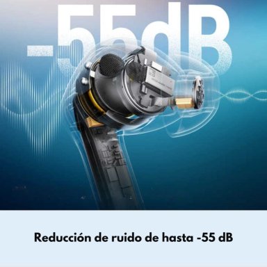 AUDIFONOS BLUETOOTH ANC HIRES 26HR IPX5 SOUNDPEATS AIR5 PRO - 5