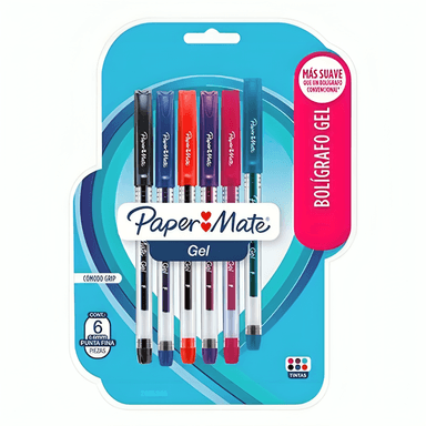 PACK 2 BOLIGRAFO GEL TJX6 SURTIDA – PAPER MATE - 1