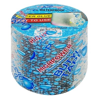 PACK X3 CINTA TAPAGOTERA IMPERMEABLE DE BUTILO 5 METROS - 5