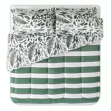 PLUMON ESTAMPADO 2 PLAZAS / GREENERY – CANNON - 3