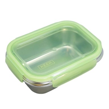 CONTENEDOR HERMETICOS METALICOS 1300 ML KEEP COLOR VERDE - 2
