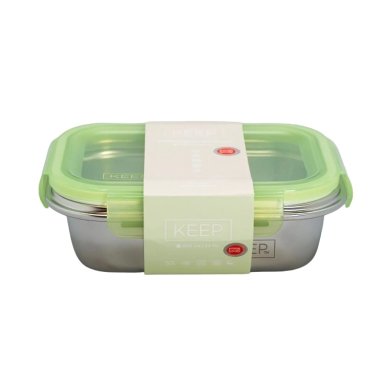 CONTENEDOR HERMETICOS METALICOS 1300 ML KEEP COLOR VERDE - 3