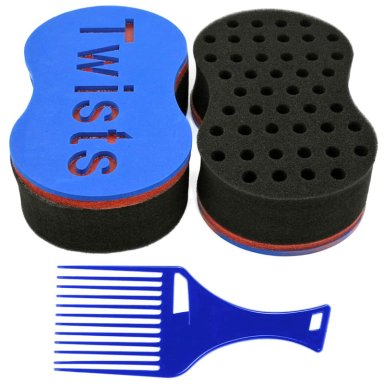 ESPONJA RIZOS PARA CABELLO AFRO TWISTS - 4